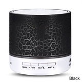 A9 Mini Portable Bluetooth Speaker Crack LED Wireless