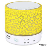 A9 Mini Portable Bluetooth Speaker Crack LED Wireless