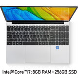 15.6 inch i7 Gaming Laptops With 8G RAM 1TB 512G 256G 128G SSD