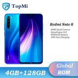 Global ROM Xiaomi Redmi Note 8 4GB RAM 128GB ROM