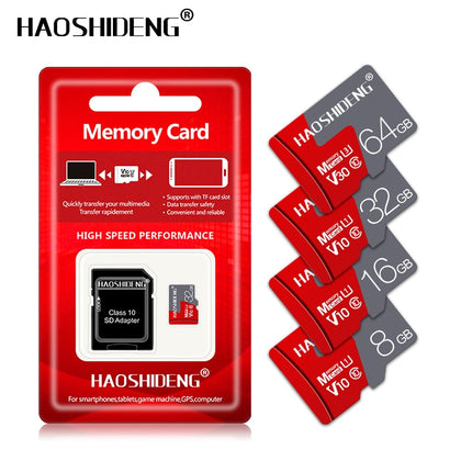 High discount Micro SD card 128GB 64GB 32GB 16GB class 10