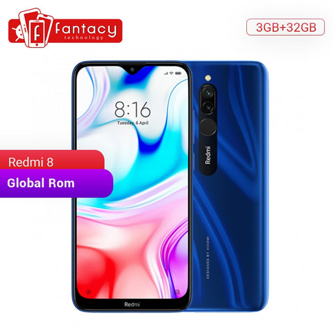Global Rom Xiaomi Redmi 8 3GB 32GB Snapdragon 439 Octa Core