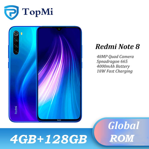 Global ROM Xiaomi Redmi Note 8 4GB RAM 128GB ROM